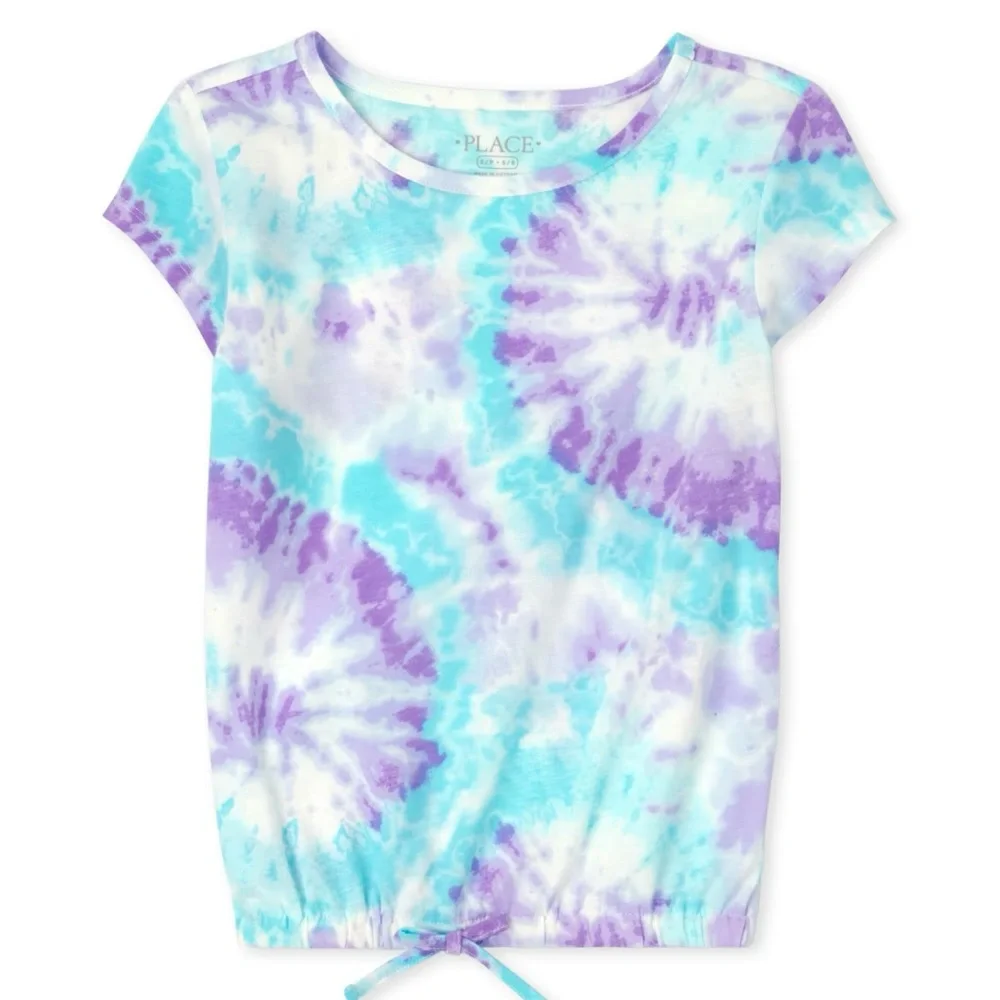 💙 The Children’s Place Tie Dye Crop Top